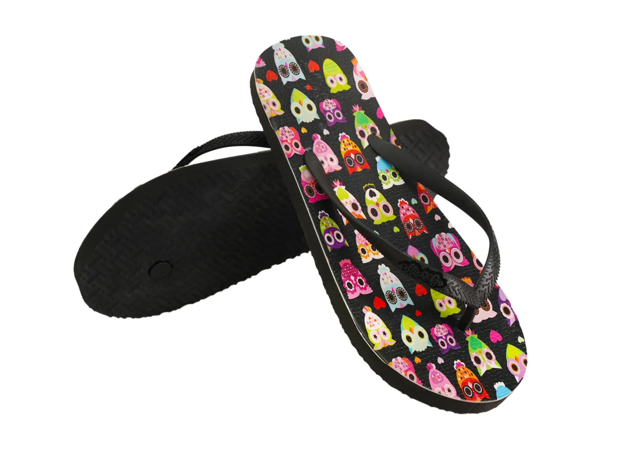 Alternative view of Owl Faces Premium Women's Comfort Slipper